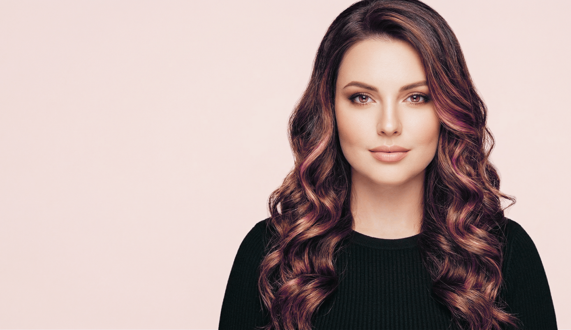 Beautiful hair styling
